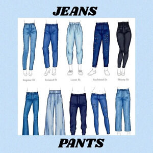 Jeans Pants Shorts Jumpsuit Sweatpants